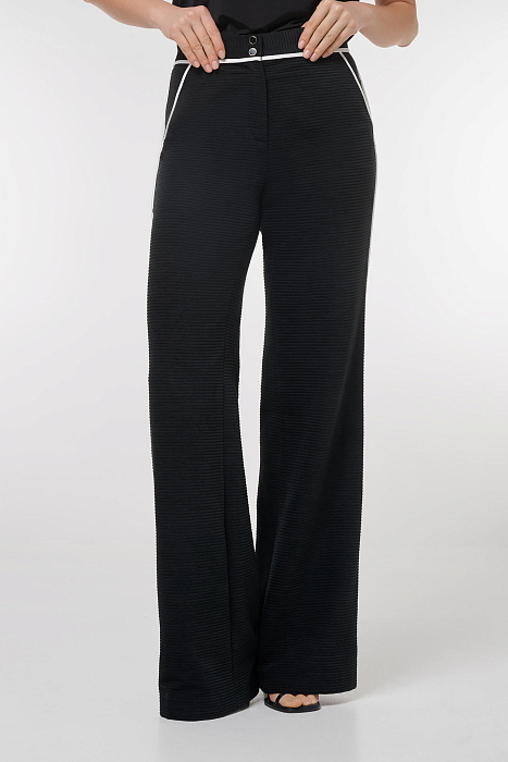 Брюки с контрастной окантовкой Бренд Caterina Leman