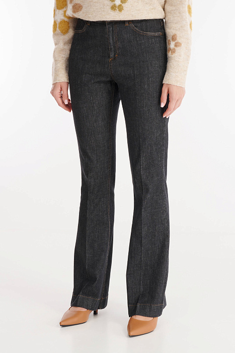 Прямые джинсы со стрелками Бренд Diana Gallesi