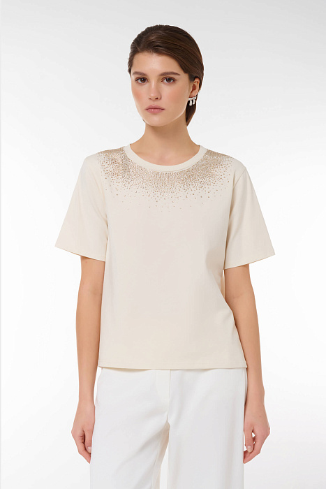 Джемпер со стразами Бренд Caterina Leman