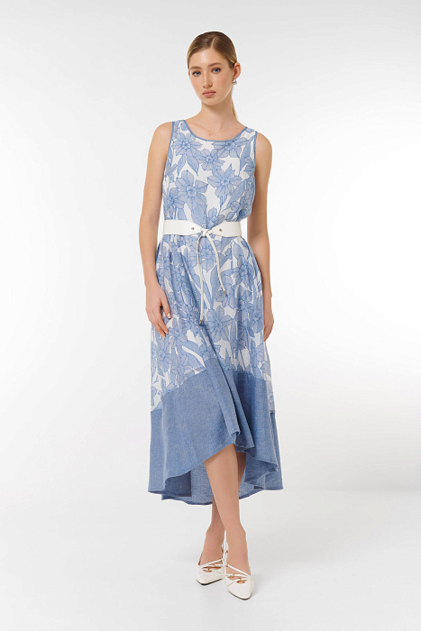 Платье с цветочным принтом Бренд Caterina Leman