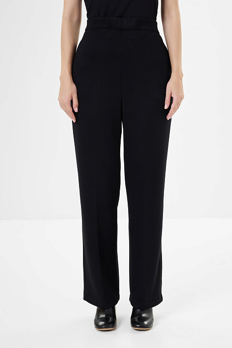 Прямые брюки с эластичным поясом Бренд Milva Mi