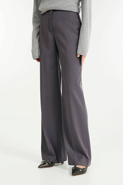 Широкие брюки со стрелками Бренд Rocco Ragni