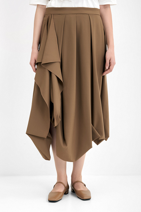 Юбка с асимметричными клиньями Бренд High