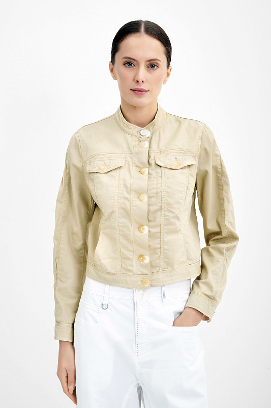 Куртка с вареным эффектом Бренд High