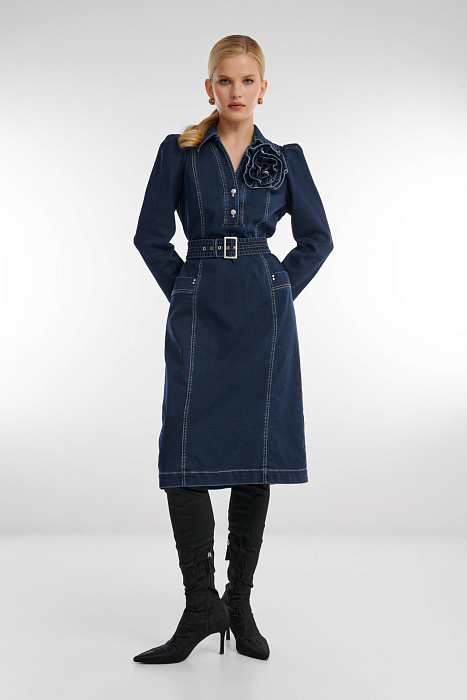 Платье из денима Бренд Caterina Leman