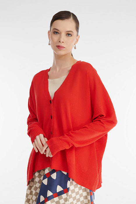 Кардиган свободного кроя Бренд Sarah Pacini