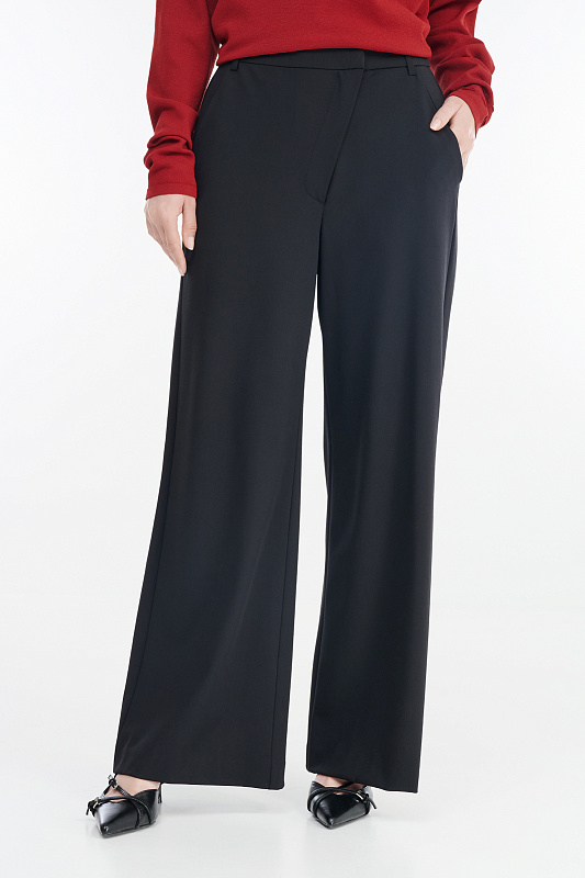 Классические широкие брюки Бренд Sarah Pacini