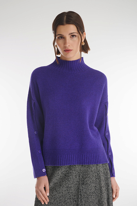 Свитер с пуговицами на рукавах Бренд Caterina Leman