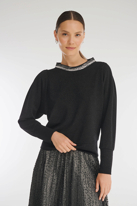 Джемпер с люрексом и пайетками Бренд Caterina Leman