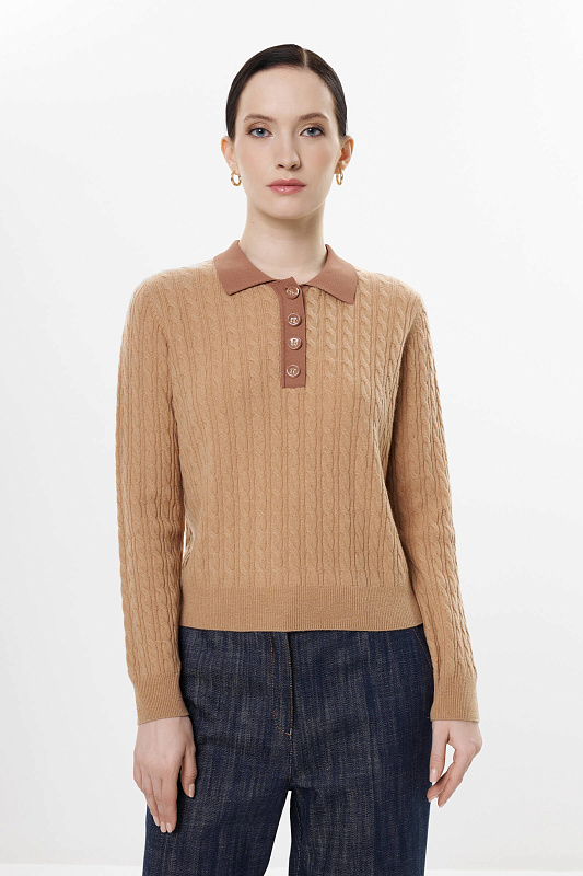 Джемпер из шерсти и кашемира Бренд Diana Gallesi