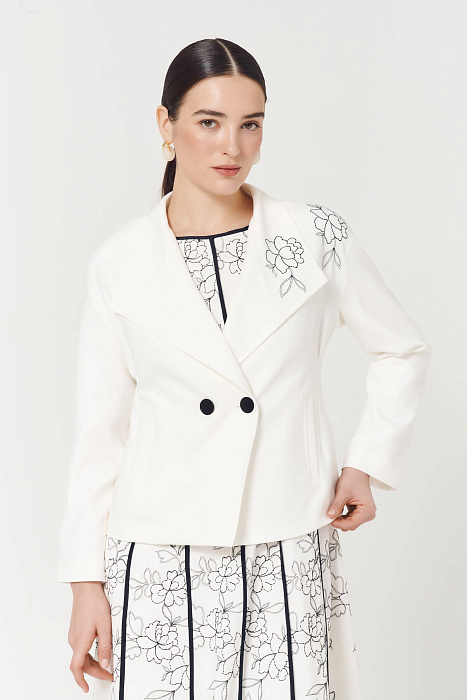 Жакет с цветочным узором Бренд Caterina Leman