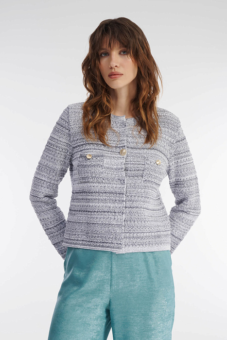 Кардиган с накладными карманами Бренд Caterina Leman