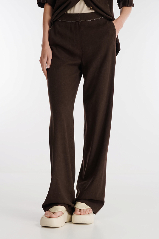 Брюки с карманами Бренд Caterina Leman