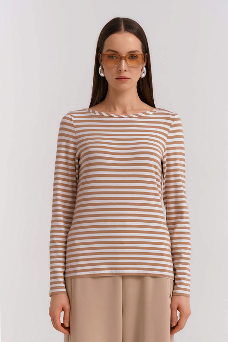 Лонгслив в полоску Бренд Diana Gallesi