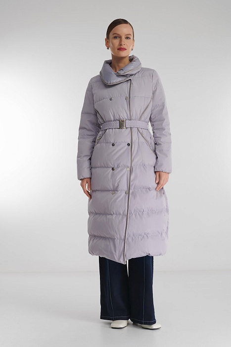 Длинное пуховое пальто Бренд Caterina Leman