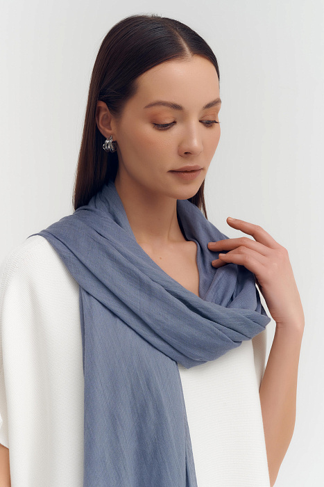 Палантин с шелком Бренд Sarah Pacini