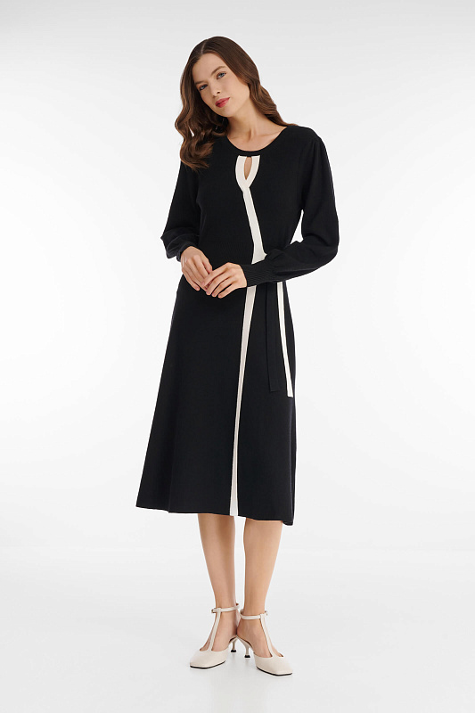 Трикотажное платье на запах Бренд Diana Gallesi