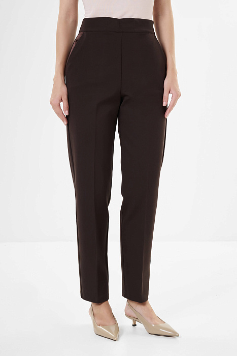 Зауженные брюки из смесовой вискозы Бренд Milva Mi