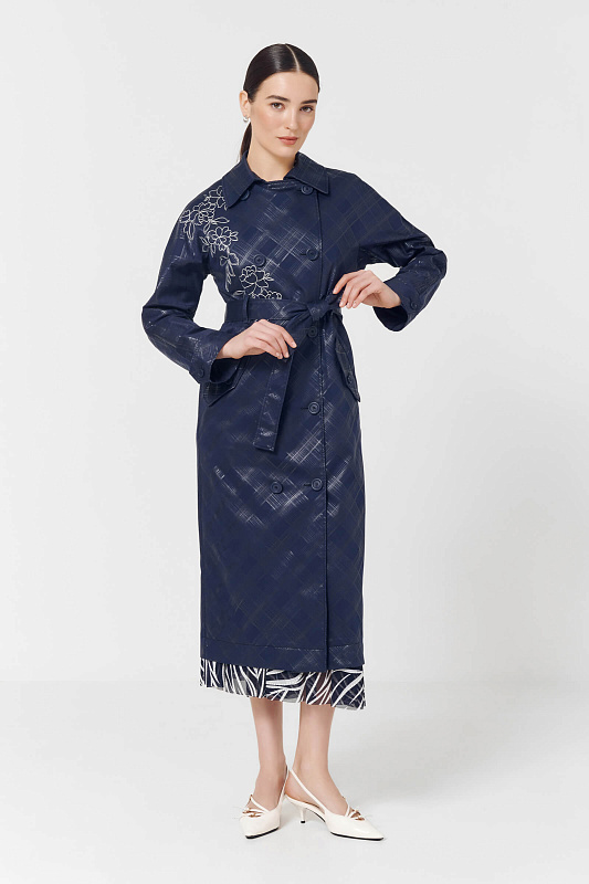 Плащ с цветочным узором Бренд Caterina Leman