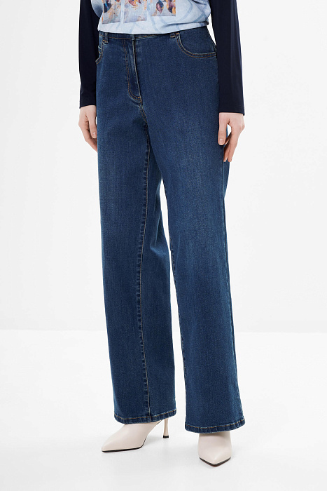 Джинсы с высокой посадкой Бренд Luisa Viola