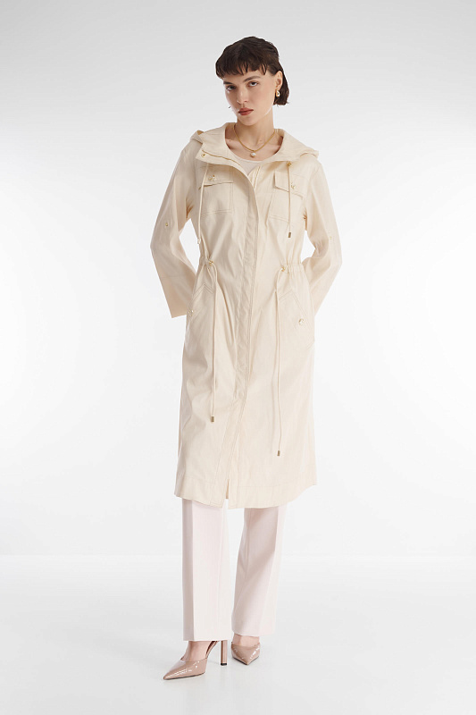 Легкий плащ с капюшоном Бренд Caterina Leman