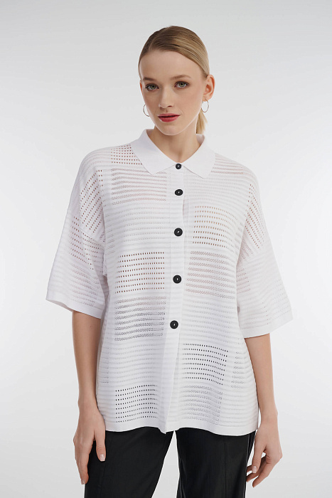 Кардиган с укороченным рукавом Бренд Sarah Pacini