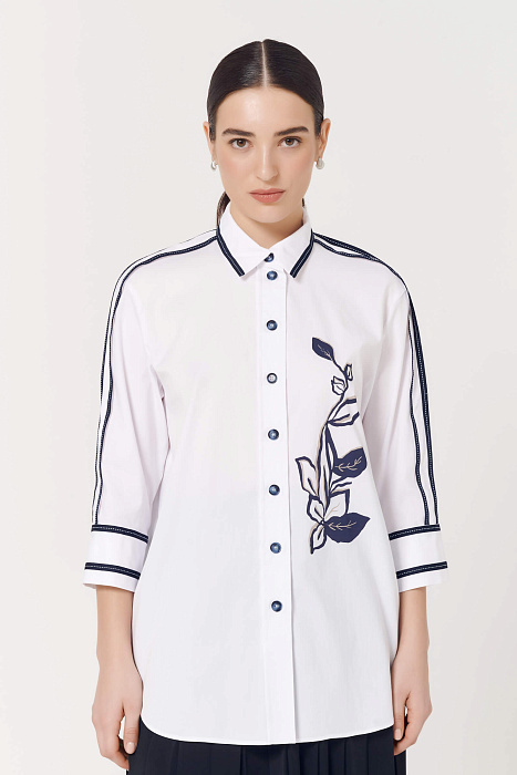 Рубашка с вышевкой Бренд Caterina Leman