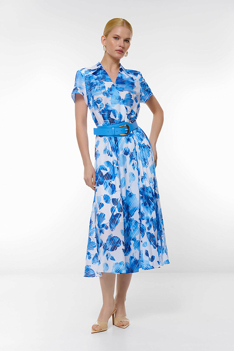 Платье с цветочным принтом Бренд Caterina Leman