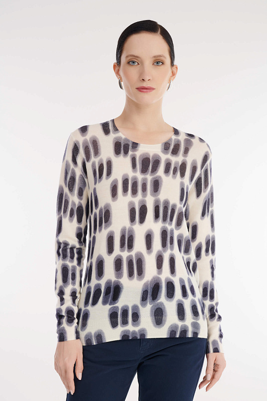 Джемпер с узором Бренд Diana Gallesi