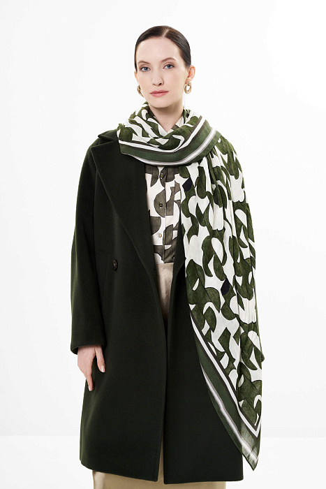 Палантин из вискозы и шерсти Бренд Diana Gallesi