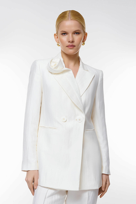 Пиджак с объемным декором Бренд Caterina Leman