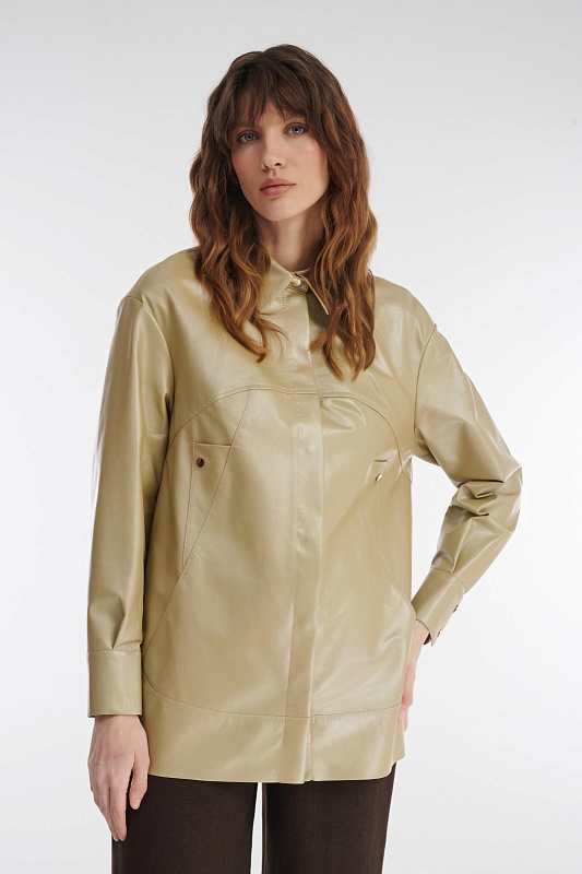 Куртка из натуральной кожи Бренд Caterina Leman