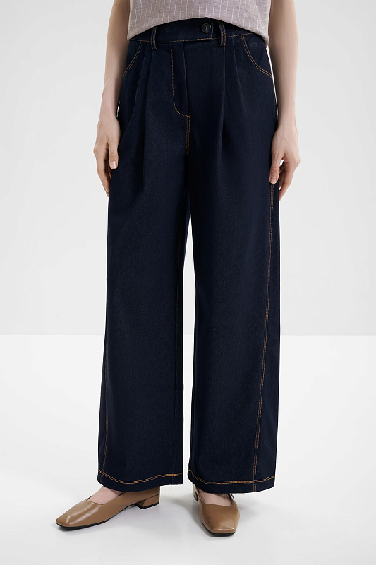 Укороченные джинсы Бренд MM