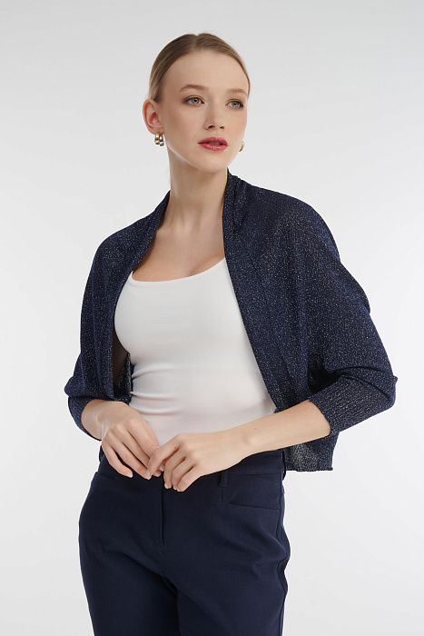 Укороченный кардиган на запах Бренд Rocco Ragni