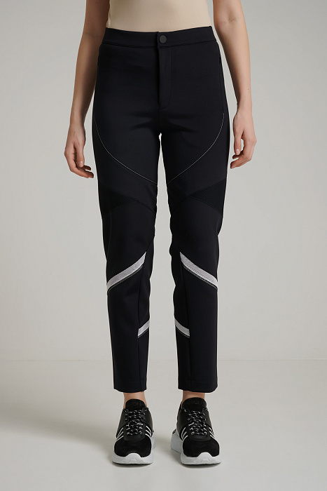 Брюки со вставками Бренд High