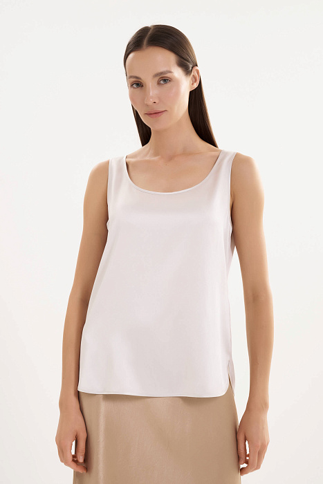 Шелковый топ Бренд MM