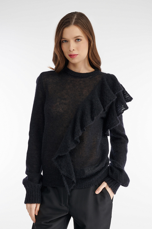 Джемпер с воланом Бренд Sarah Pacini