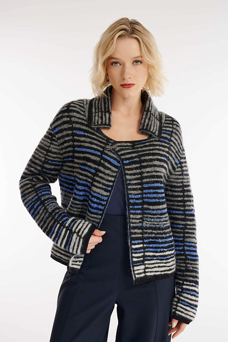 Короткий кардиган на запах Бренд Sarah Pacini