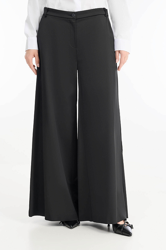 Брюки-палаццо с карманами Бренд Sarah Pacini