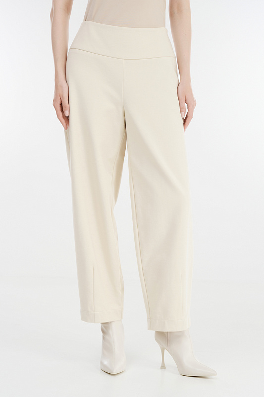 Широкие брюки на молнии Бренд Sarah Pacini