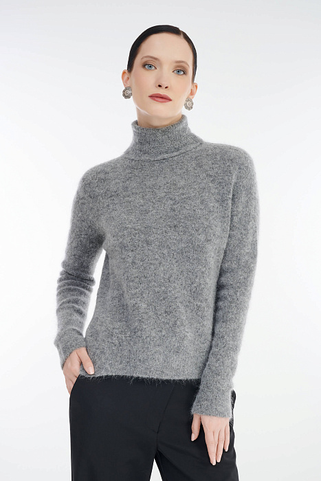 Свитер с воротником с отворотом Бренд Sarah Pacini