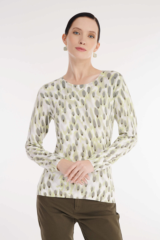 Джемпер с узором Бренд Diana Gallesi