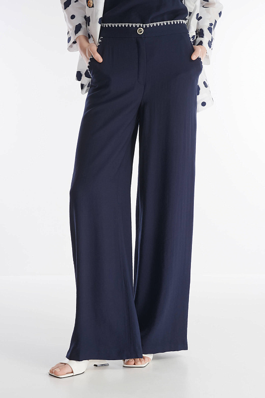 Брюки с вышивкой Бренд Caterina Leman