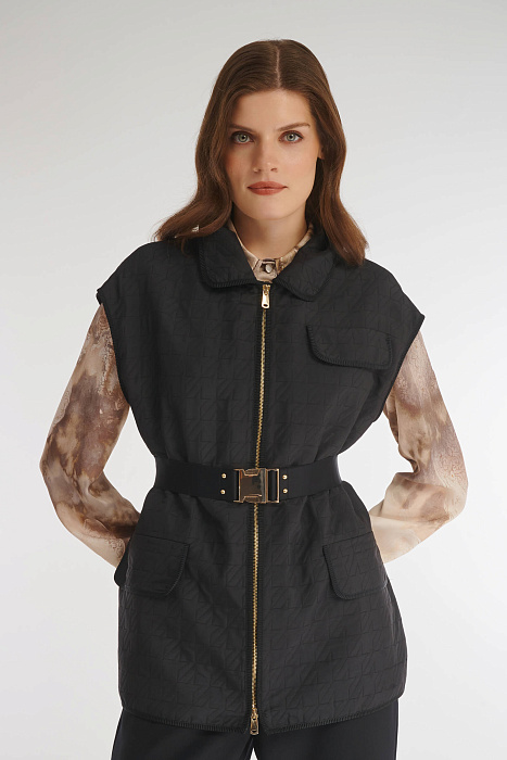 Стеганый жилет свободного кроя Бренд Caterina Leman