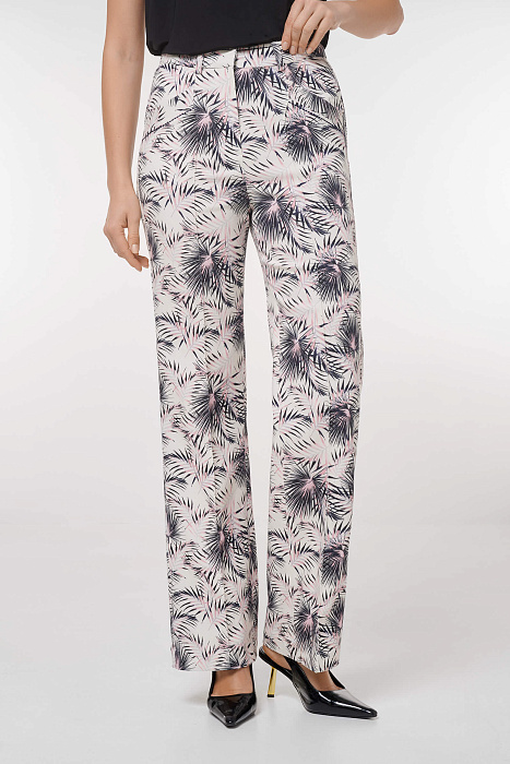 Брюки с растительным принтом Бренд Caterina Leman