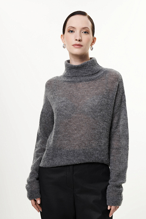 Свитер из шерсти альпаки Бренд Sarah Pacini