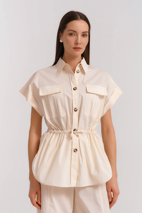 Рубашка без рукавов с кулиской Бренд Diana Gallesi