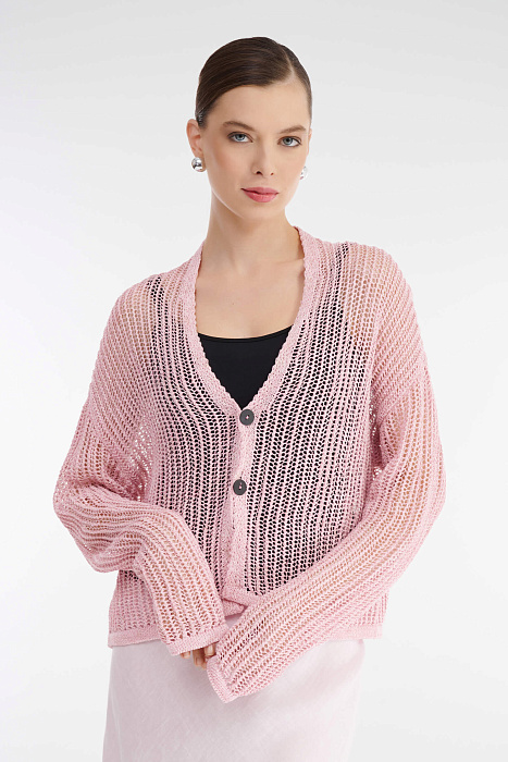 Тонкий вязаный кардиган Бренд Sarah Pacini
