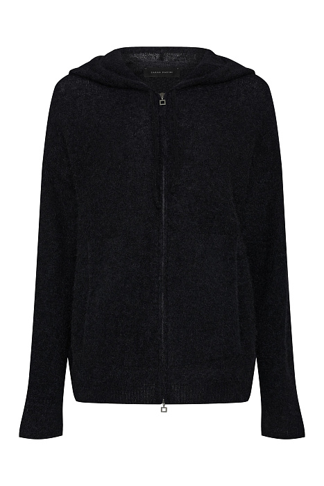 Кардиган на молнии из шерсти и мохера Бренд Sarah Pacini