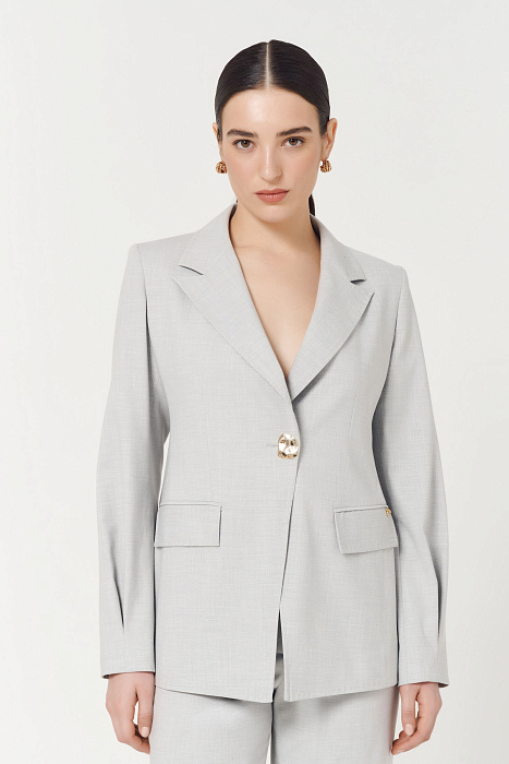 Пиджак с вытачками на рукавах Бренд Caterina Leman